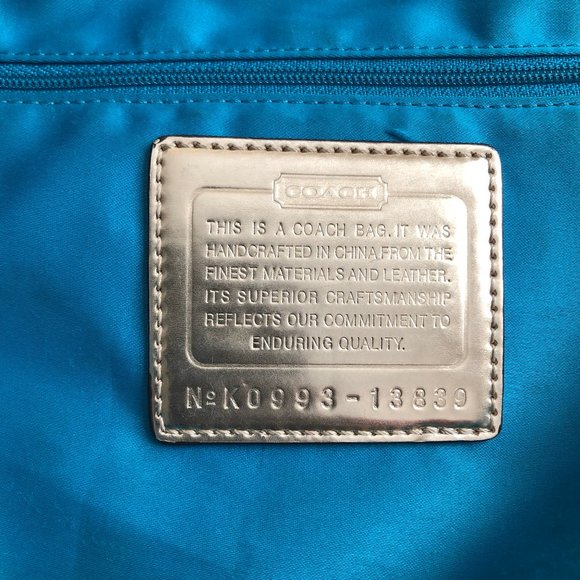 Coach Poppy Glam Graffiti Women's Handbag - Picture 9 of 10